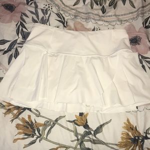 Lululemon white skirt